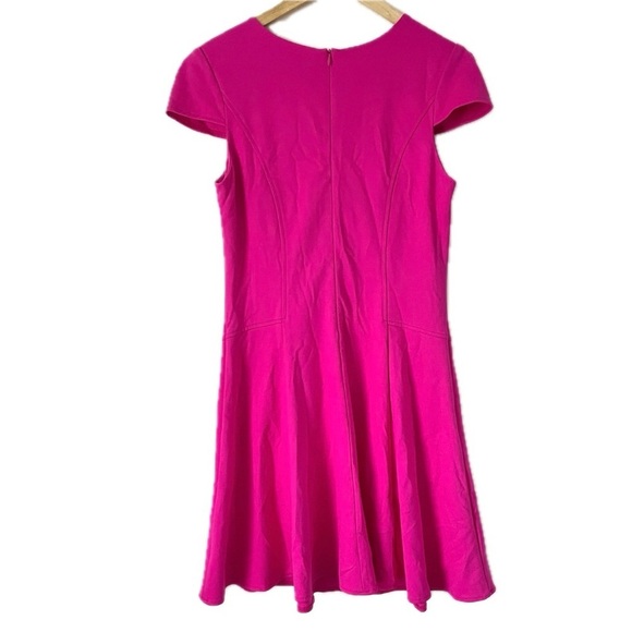 Amanda Uprichard Cap Sleeve Dress A-Line Pink Women’s Size Large L - Picture 2 of 7